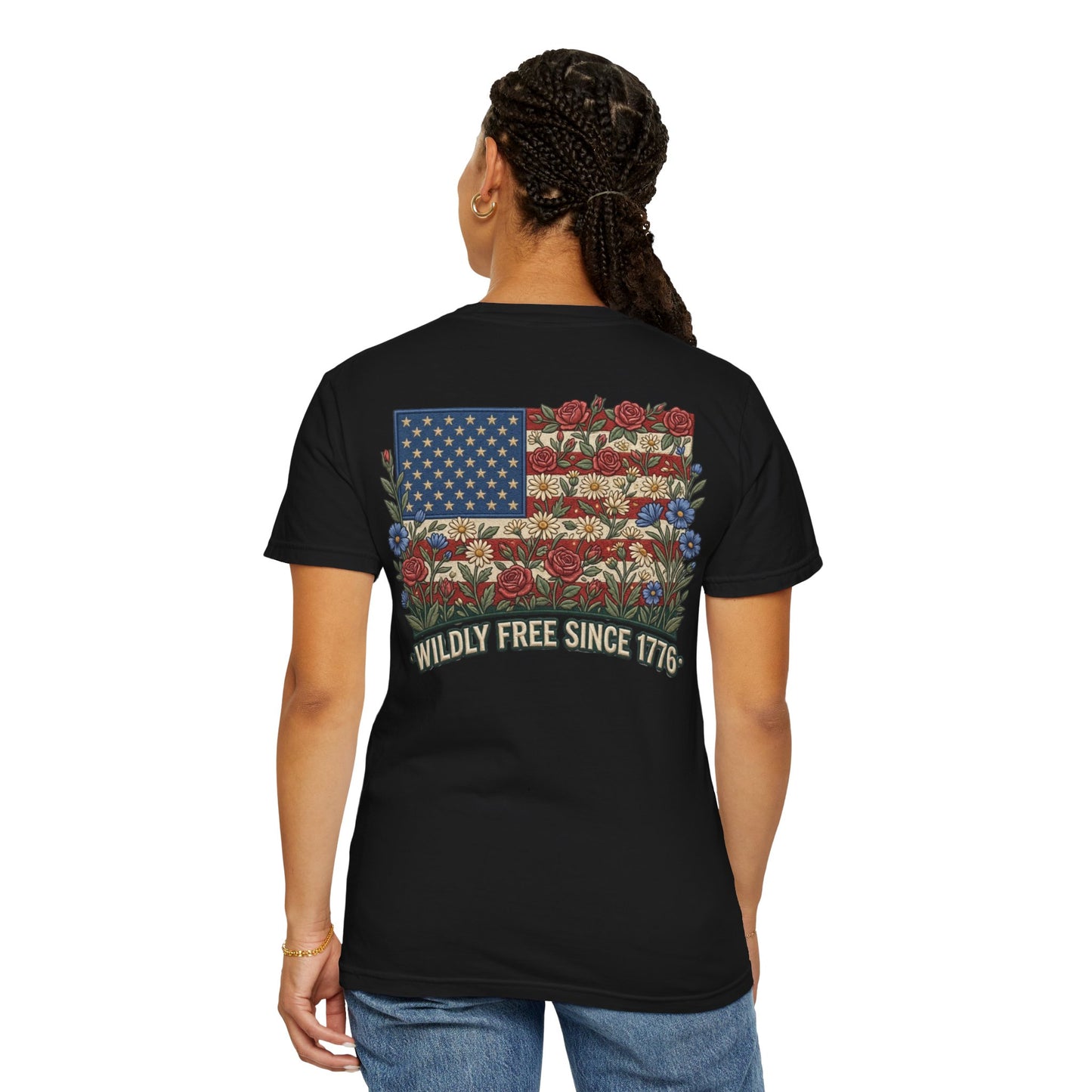 Wildly Free Since 1776 Flag T-Shirt