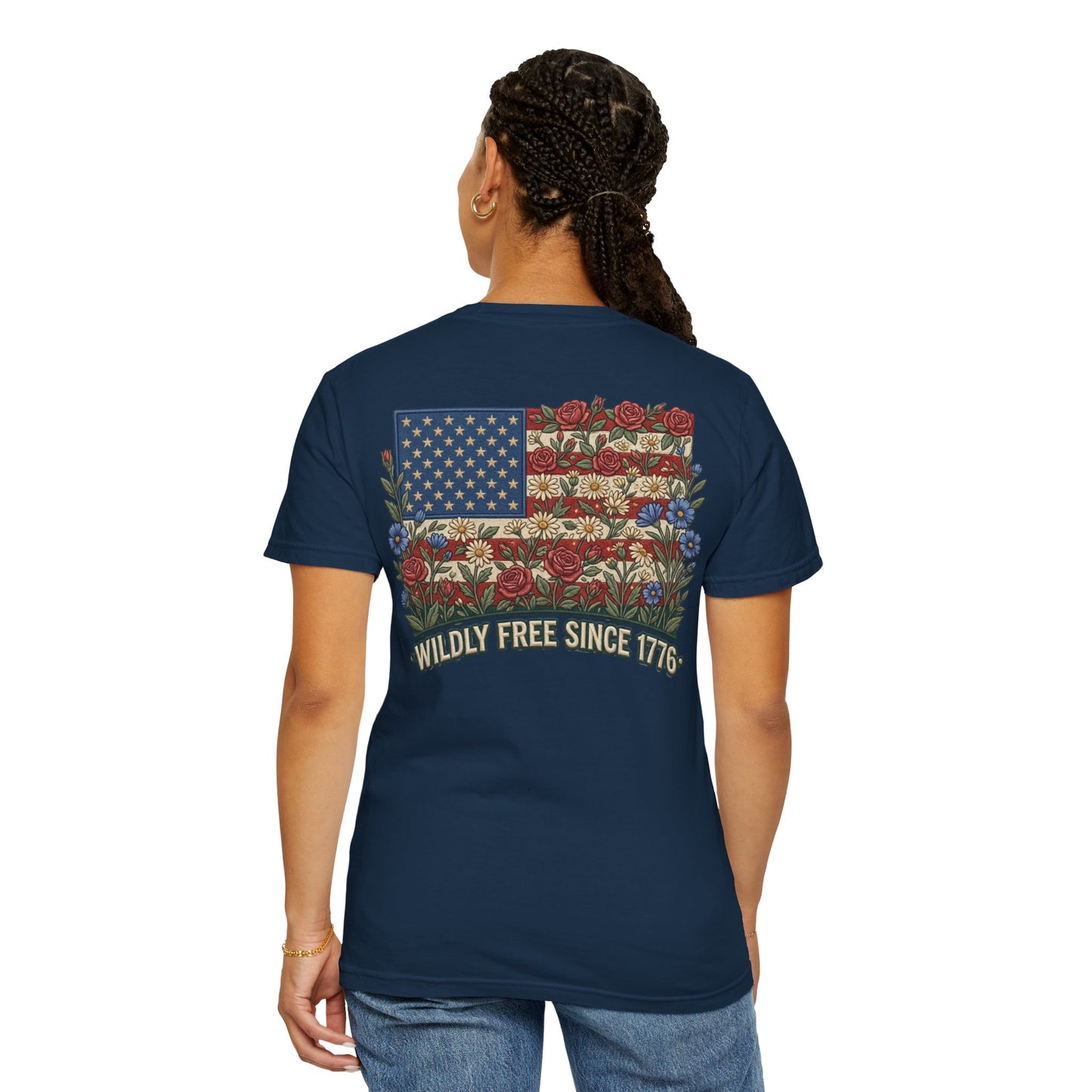Wildly Free Since 1776 Flag T-Shirt