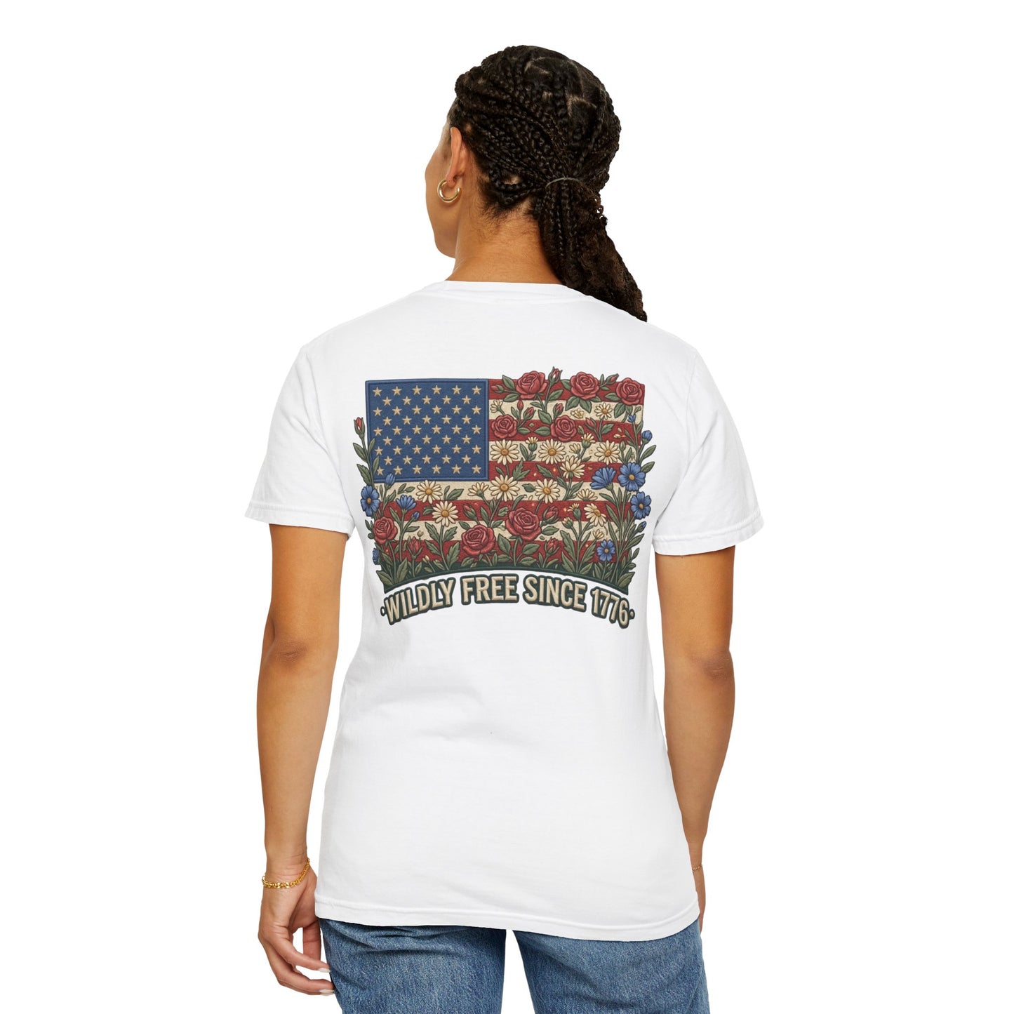 Wildly Free Since 1776 Flag T-Shirt
