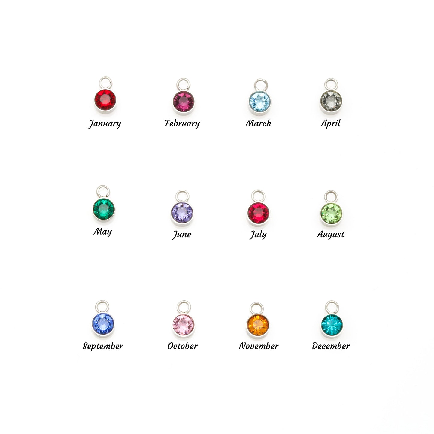 Personalized Name Necklace with Birthstone – Custom Cursive Jewelry Gift for Mom, Wife, Daughter
