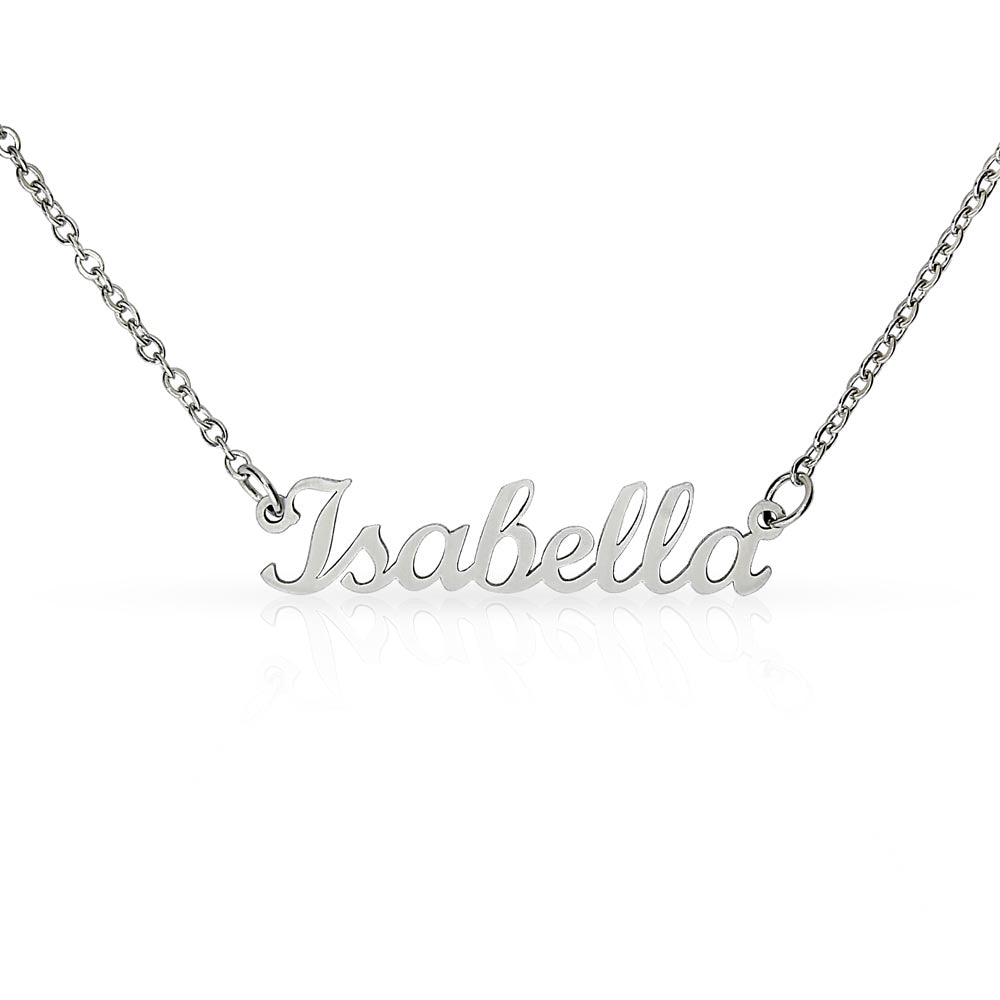 Personalized Name Necklace – Custom Cursive Name Jewelry Gift for Her