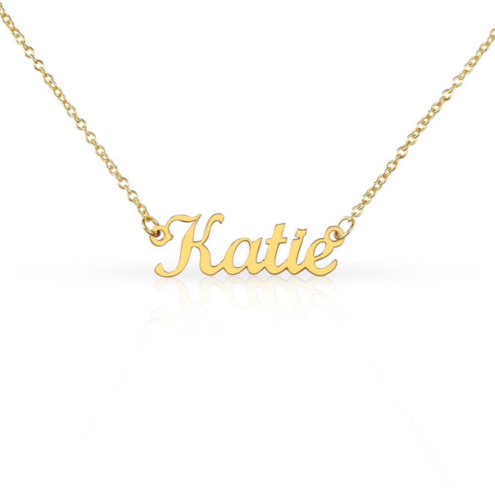 Personalized Name Necklace – Custom Cursive Name Jewelry Gift for Her